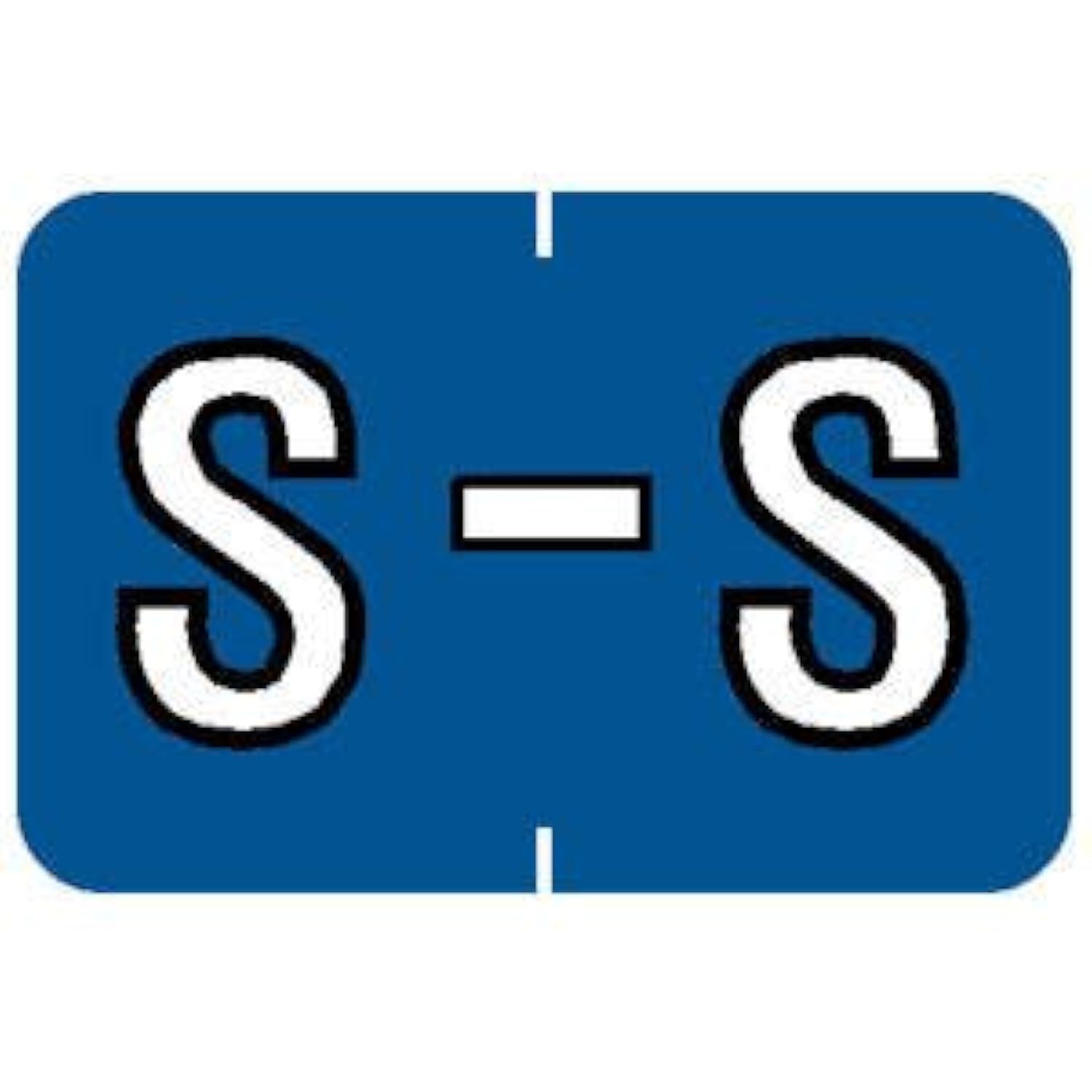 Tabbies Barkley ABKM Compatible 71620 Series Alpha Labels, Blue S